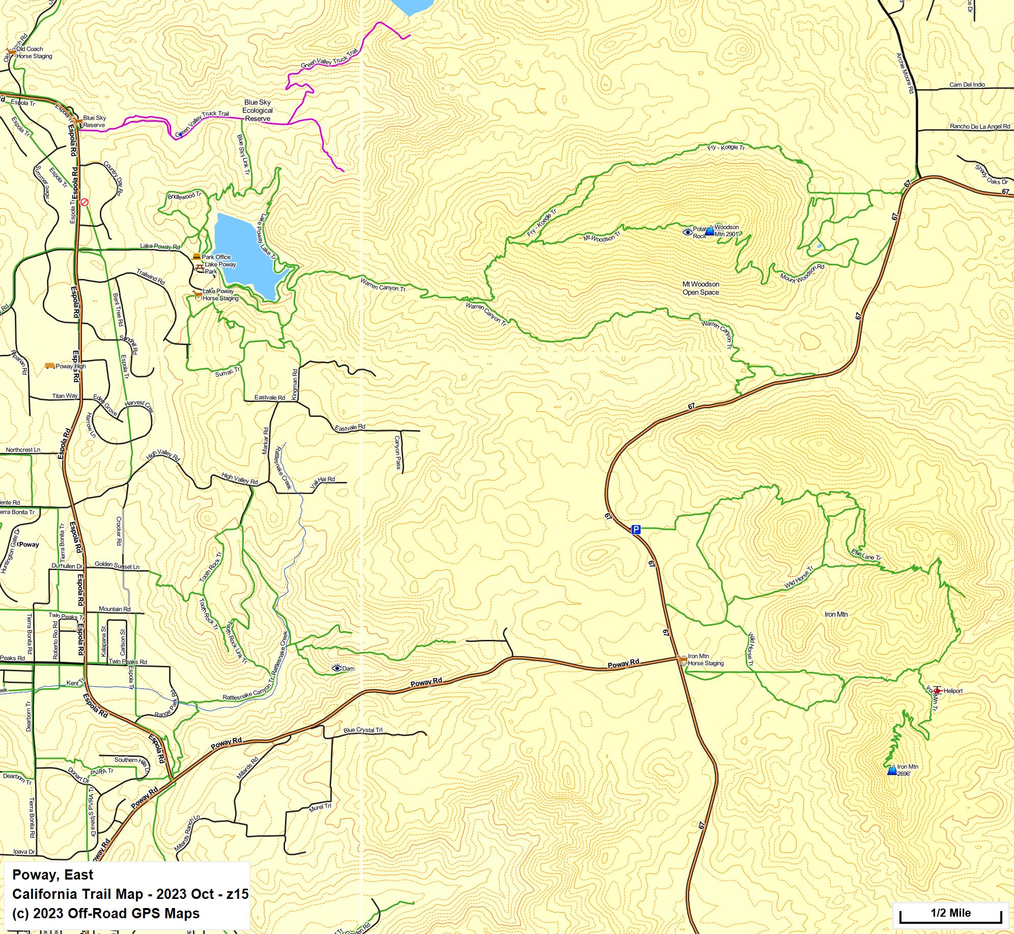 Poway, East z 15