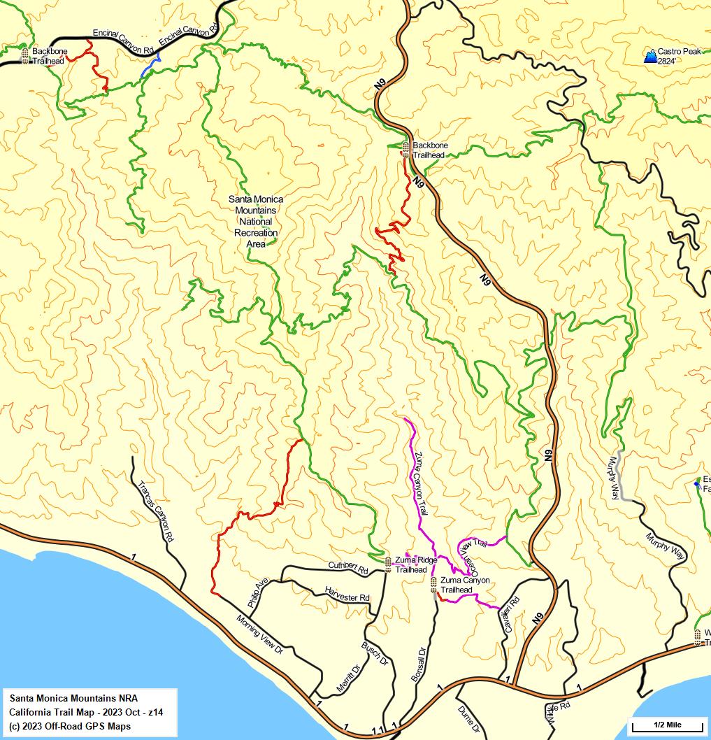 Santa Monica Mountains NRA z 14