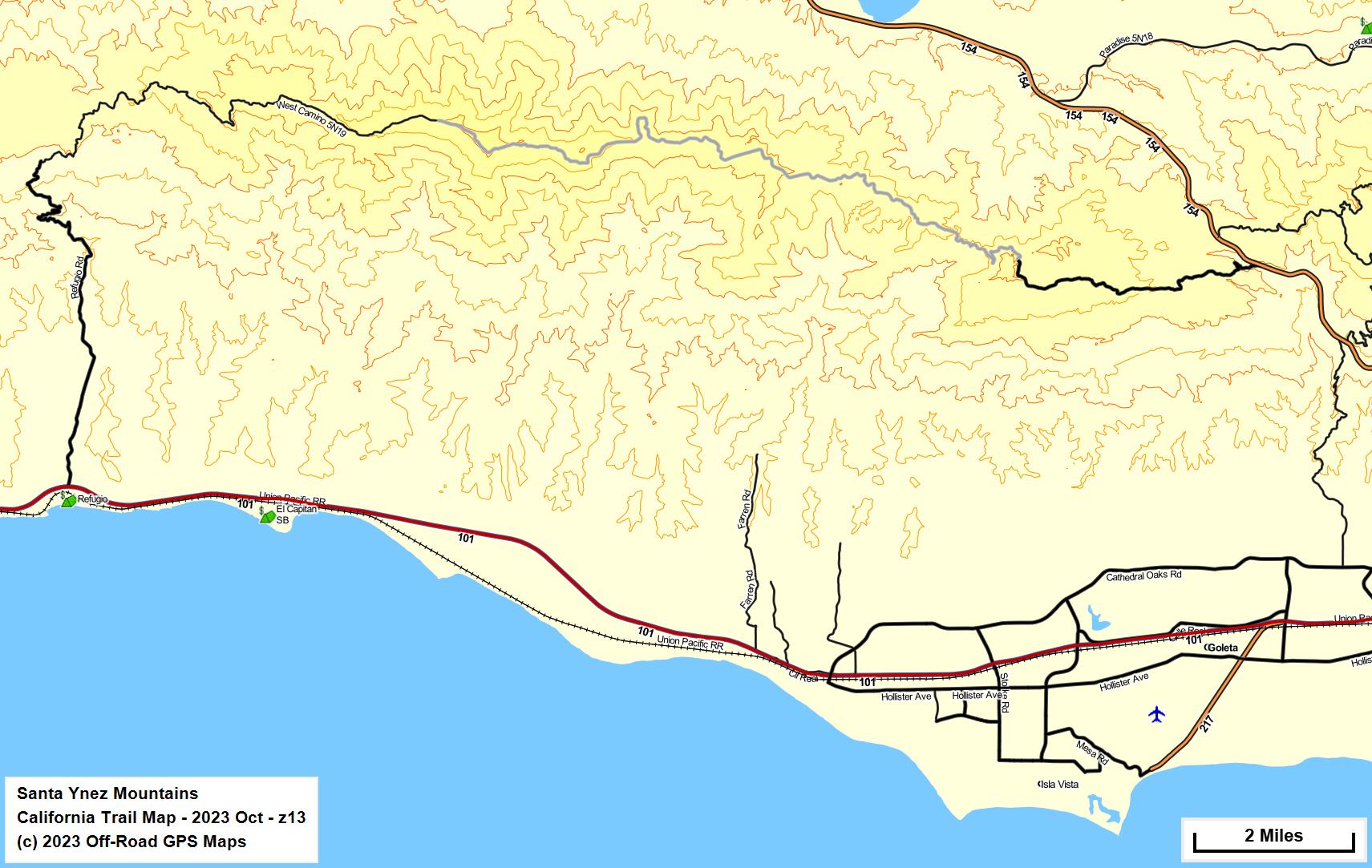 Santa Ynez Mountains z 13