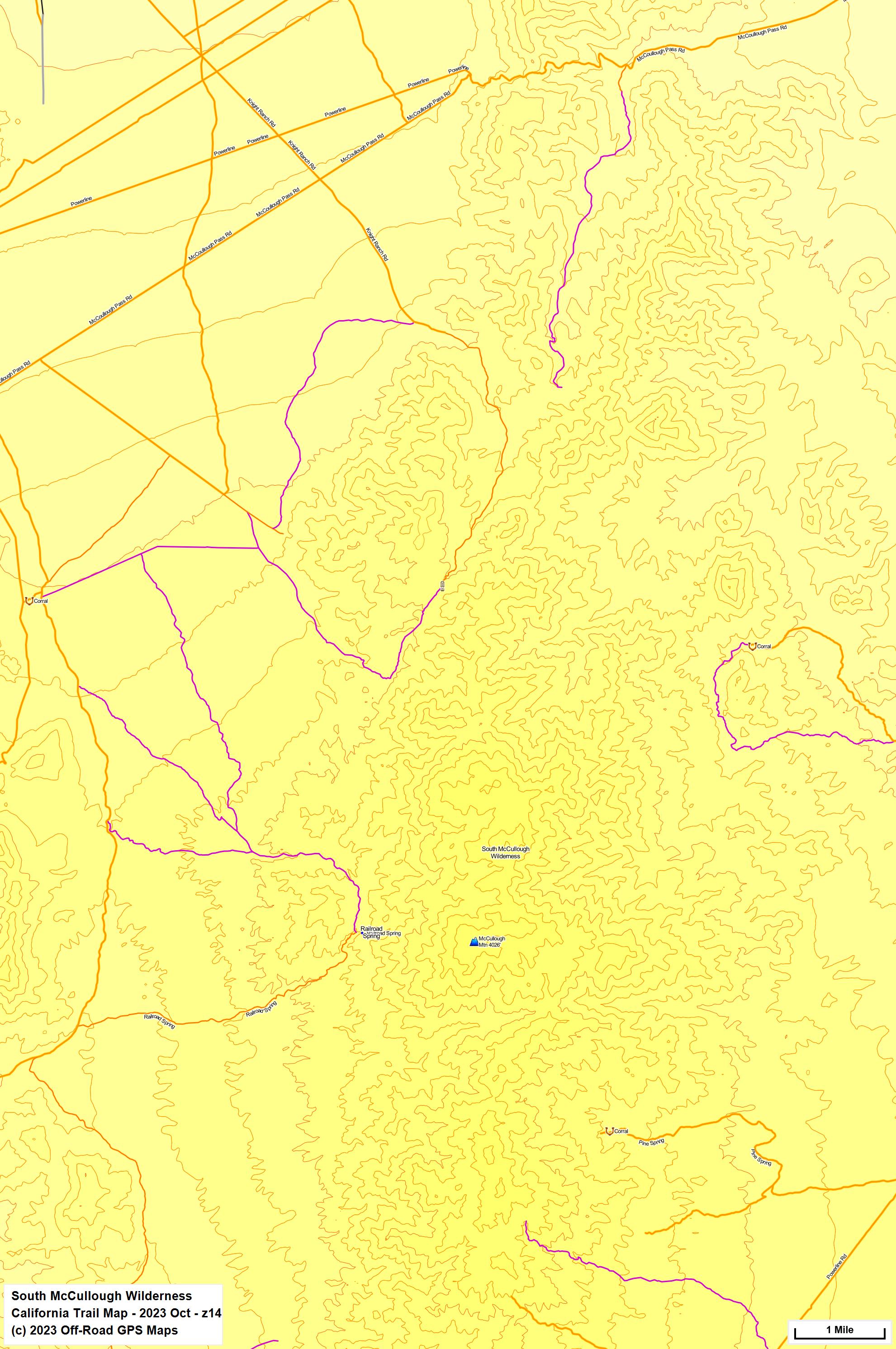 South McCullough Wilderness z 14