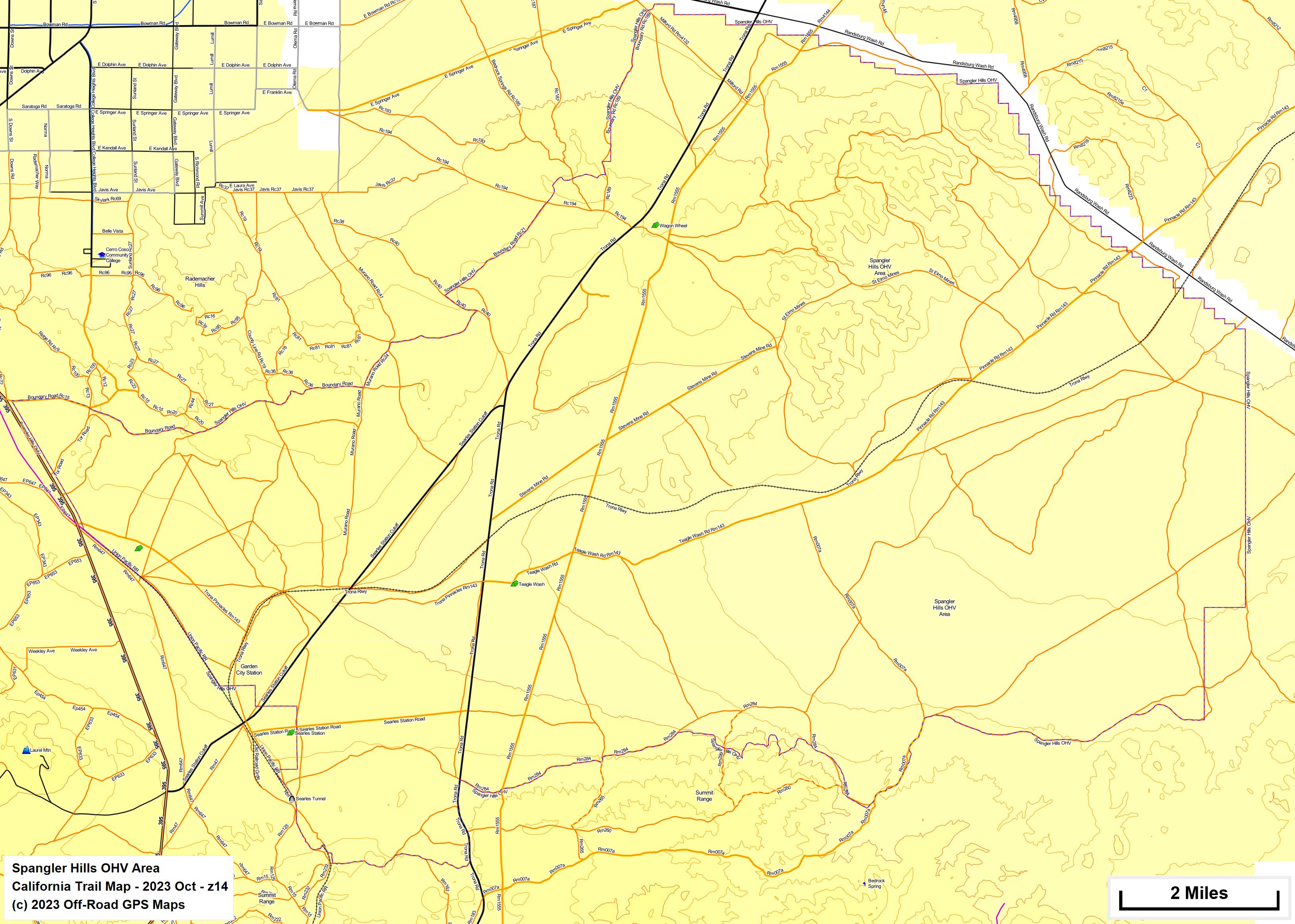 Spangler Hills OHV Area z 14