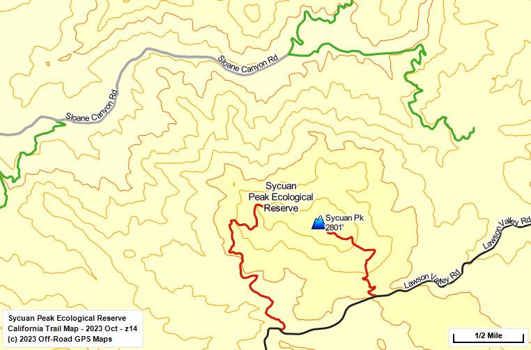 Sycuan Peak Ecological Reserve z 14