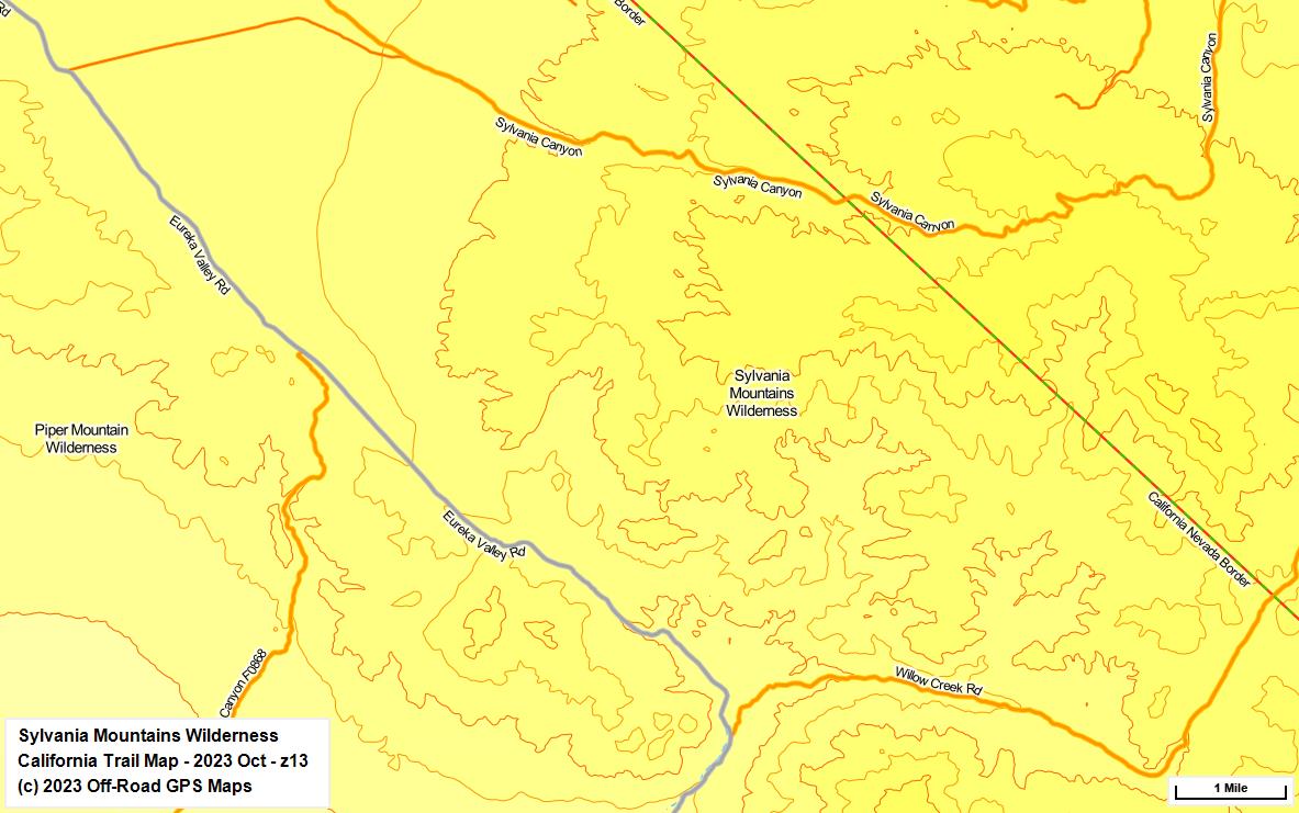 Sylvania Mountains Wilderness z 13