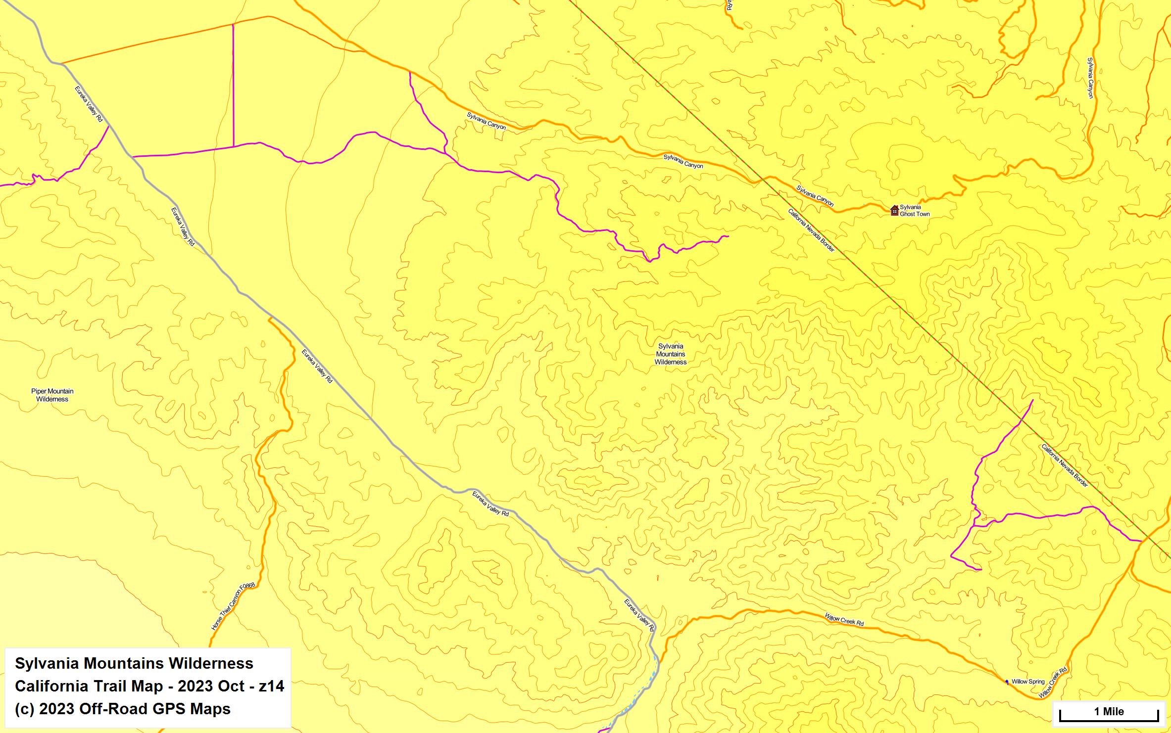 Sylvania Mountains Wilderness z 14