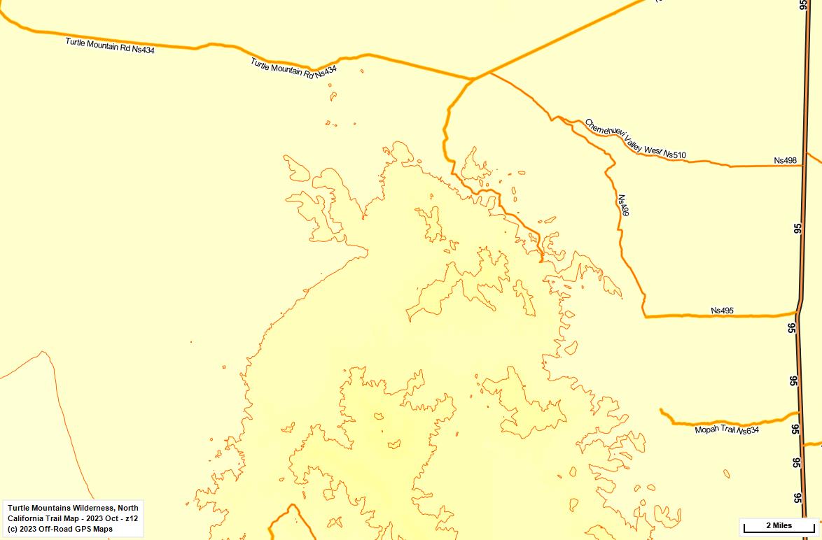 Turtle Mountains Wilderness, North z 12