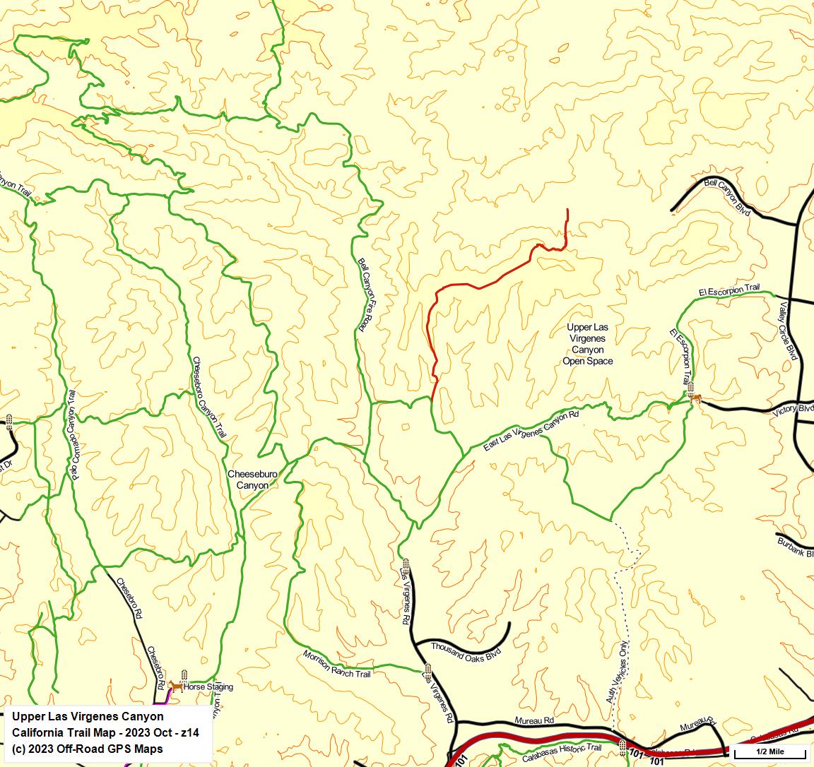 Upper Las Virgenes Canyon z 14