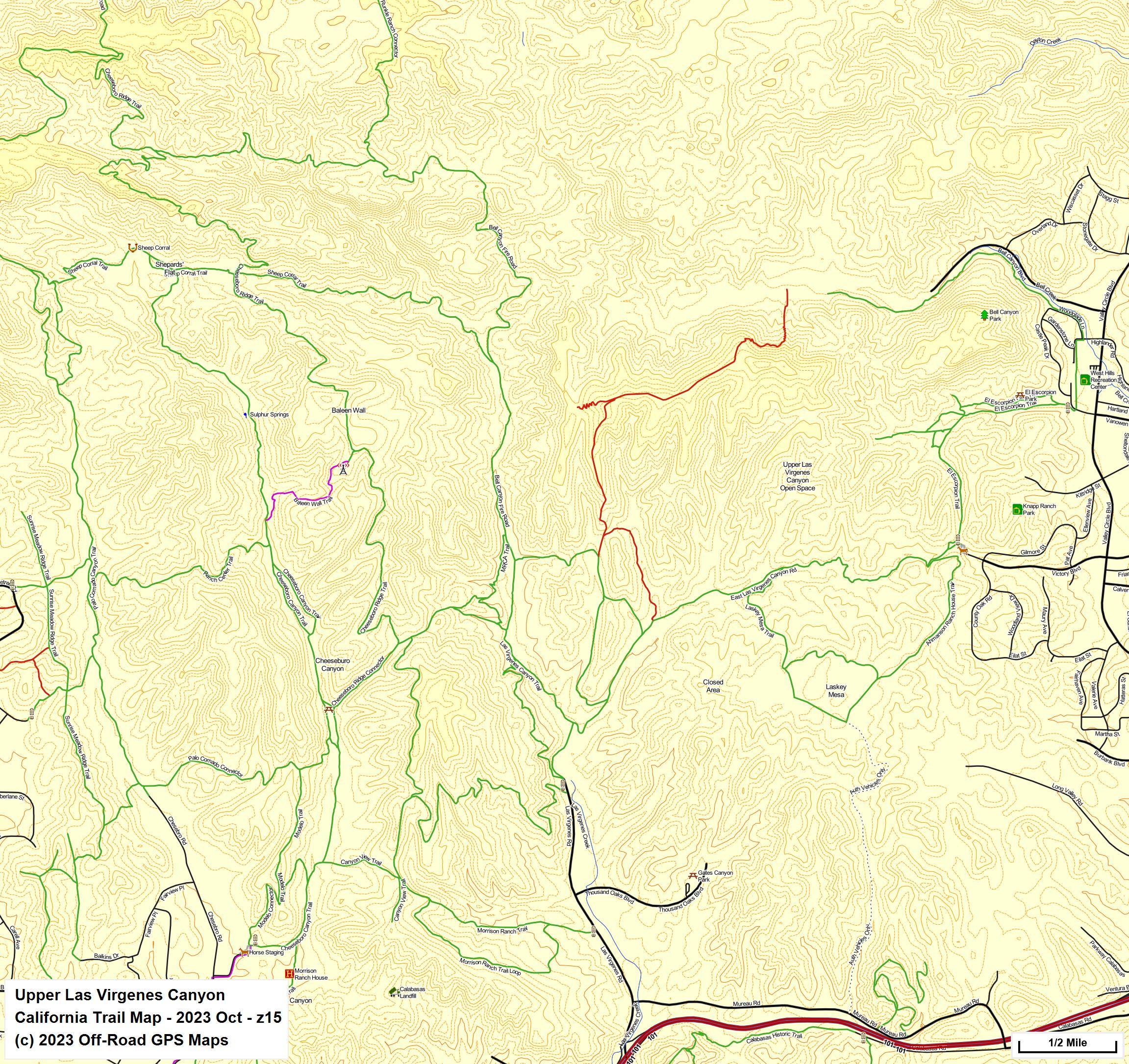 Upper Las Virgenes Canyon z 15