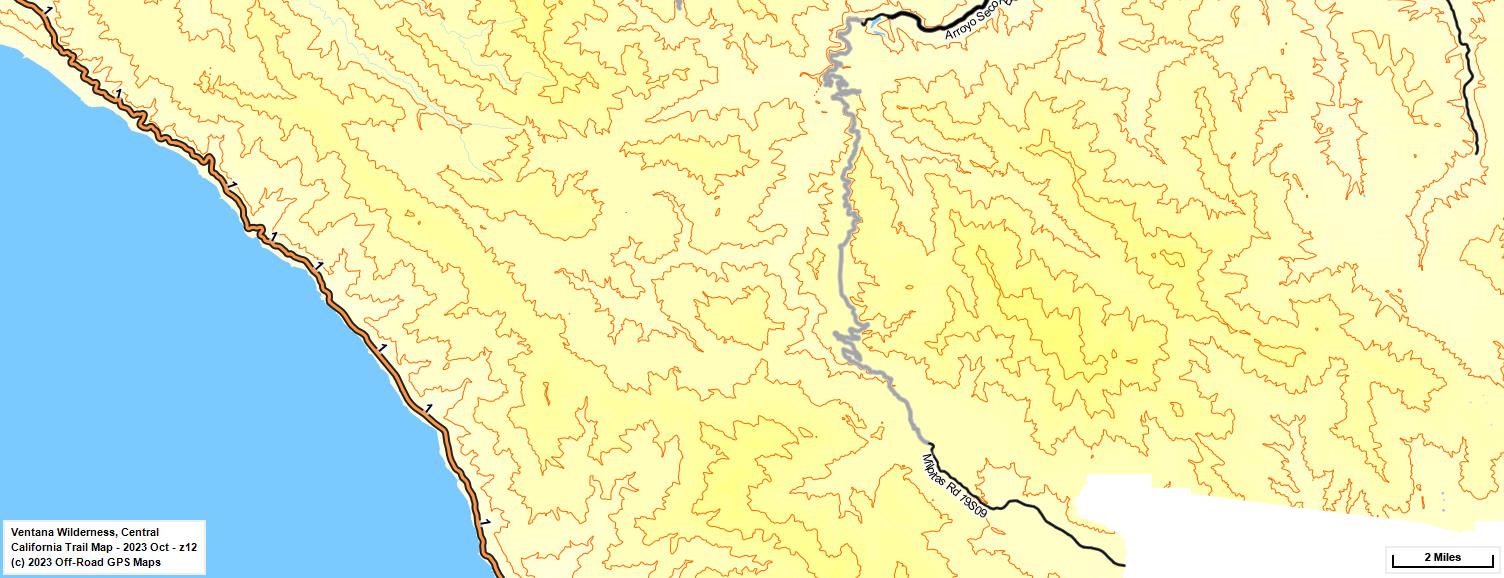 Ventana Wilderness, Central z 12