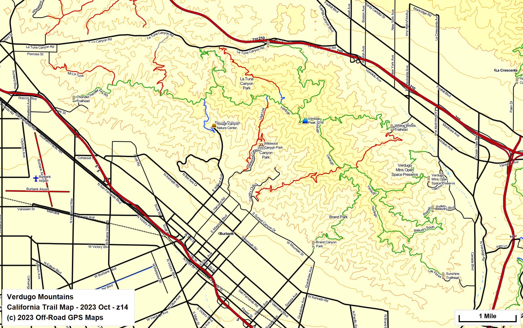 Verdugo Mountains z 14