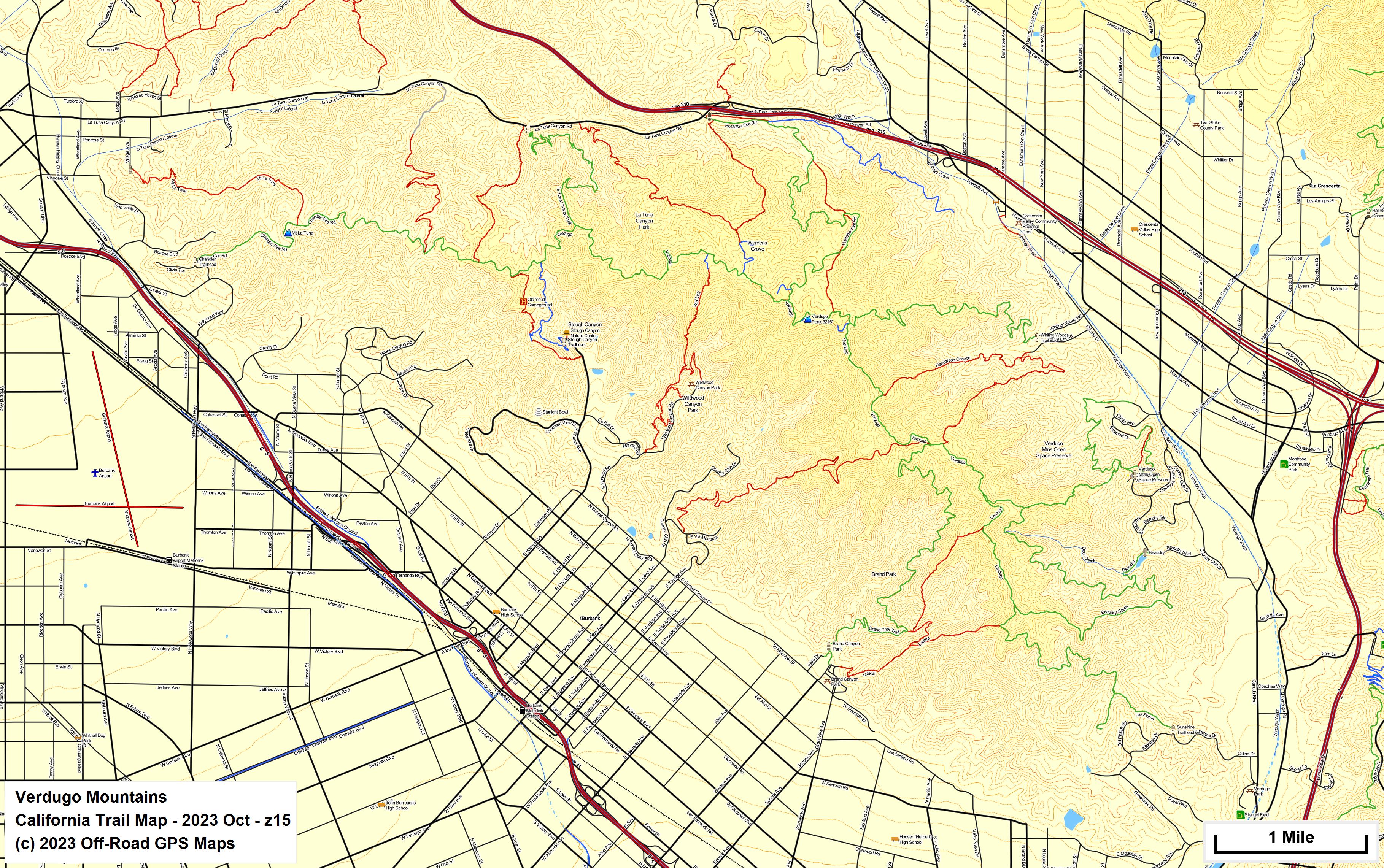 Verdugo Mountains z 15