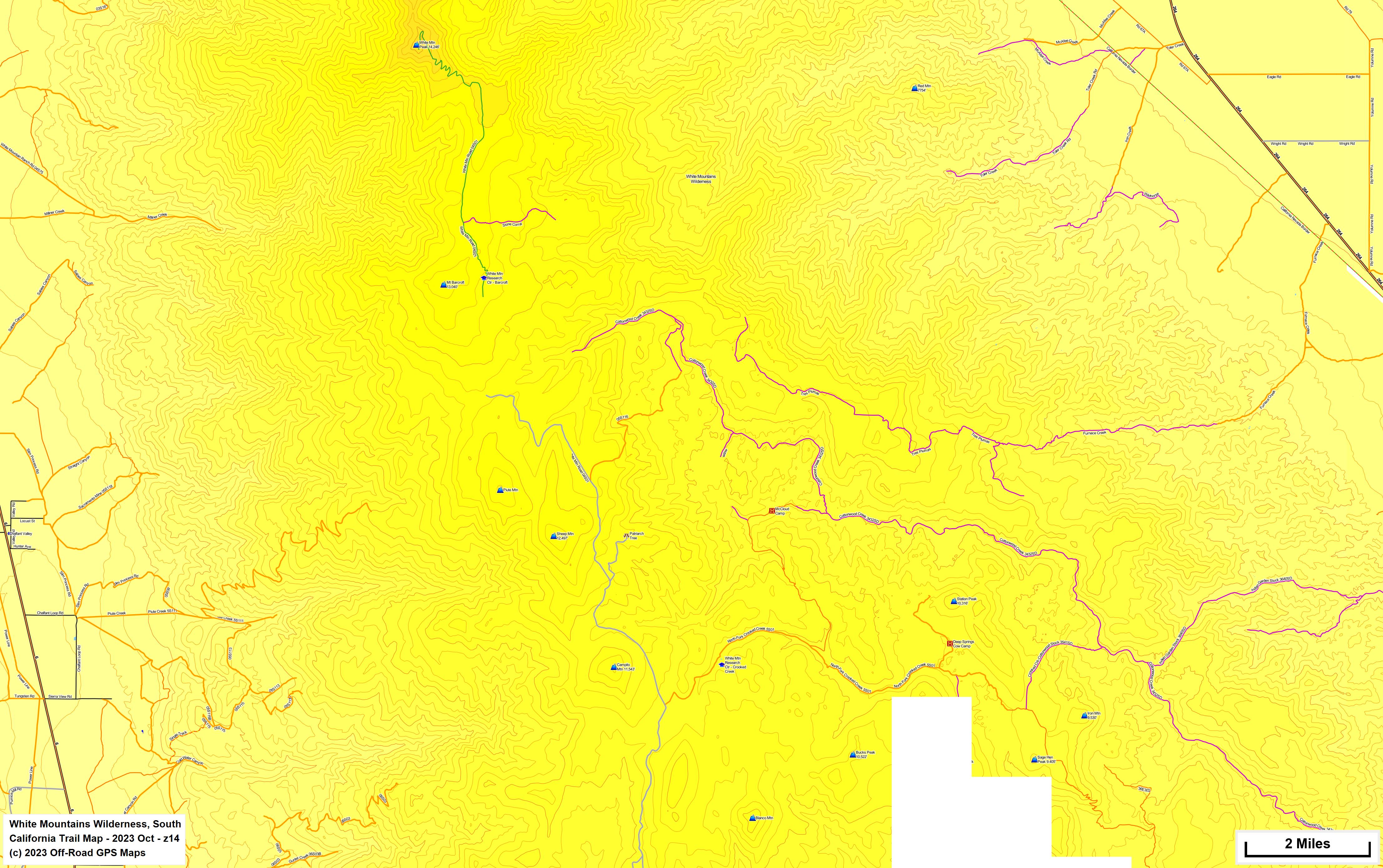 White Mountains Wilderness, South z 14